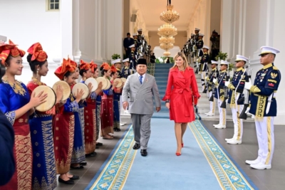 Presiden Prabowo Terima Kunjungan Ratu Máxima di Istana Merdeka, Bahas Inklusi Keuangan