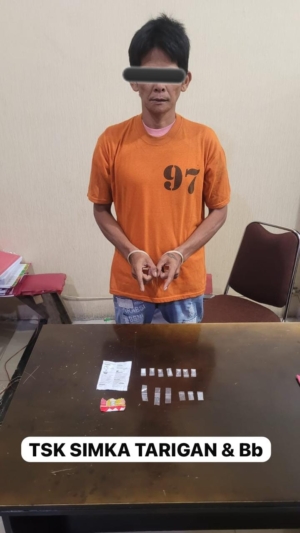 Petani Simpan Sabu di Rumah, Diringkus Polres Tanah Karo