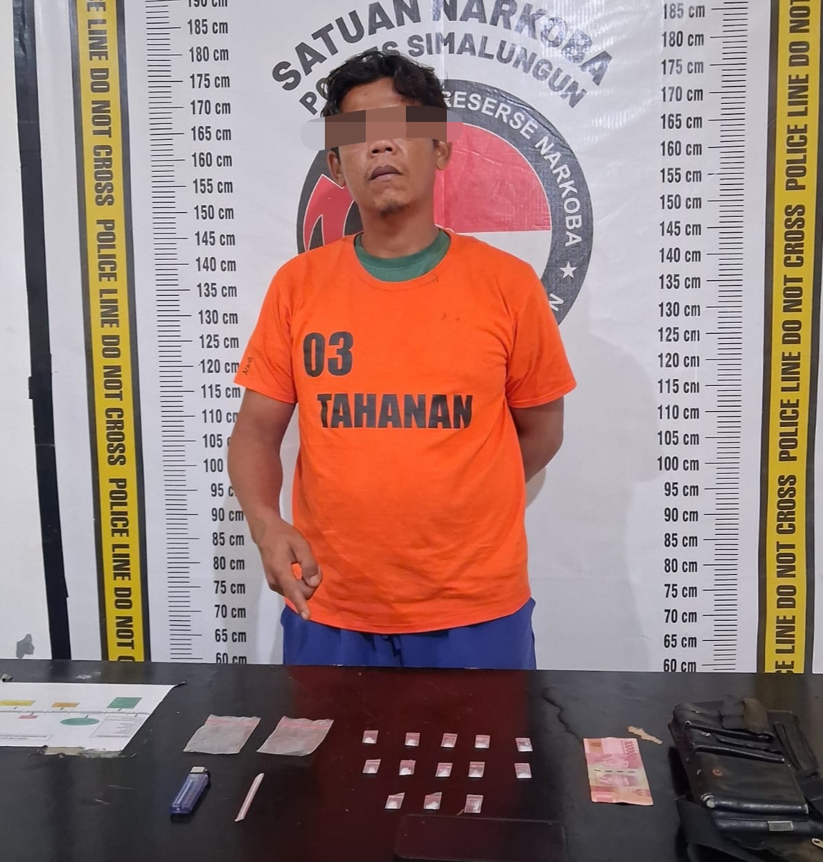 Miliki Sabu, Seorang Warga Mariah Jambi Simalungun Diringkus Polres Simalungun