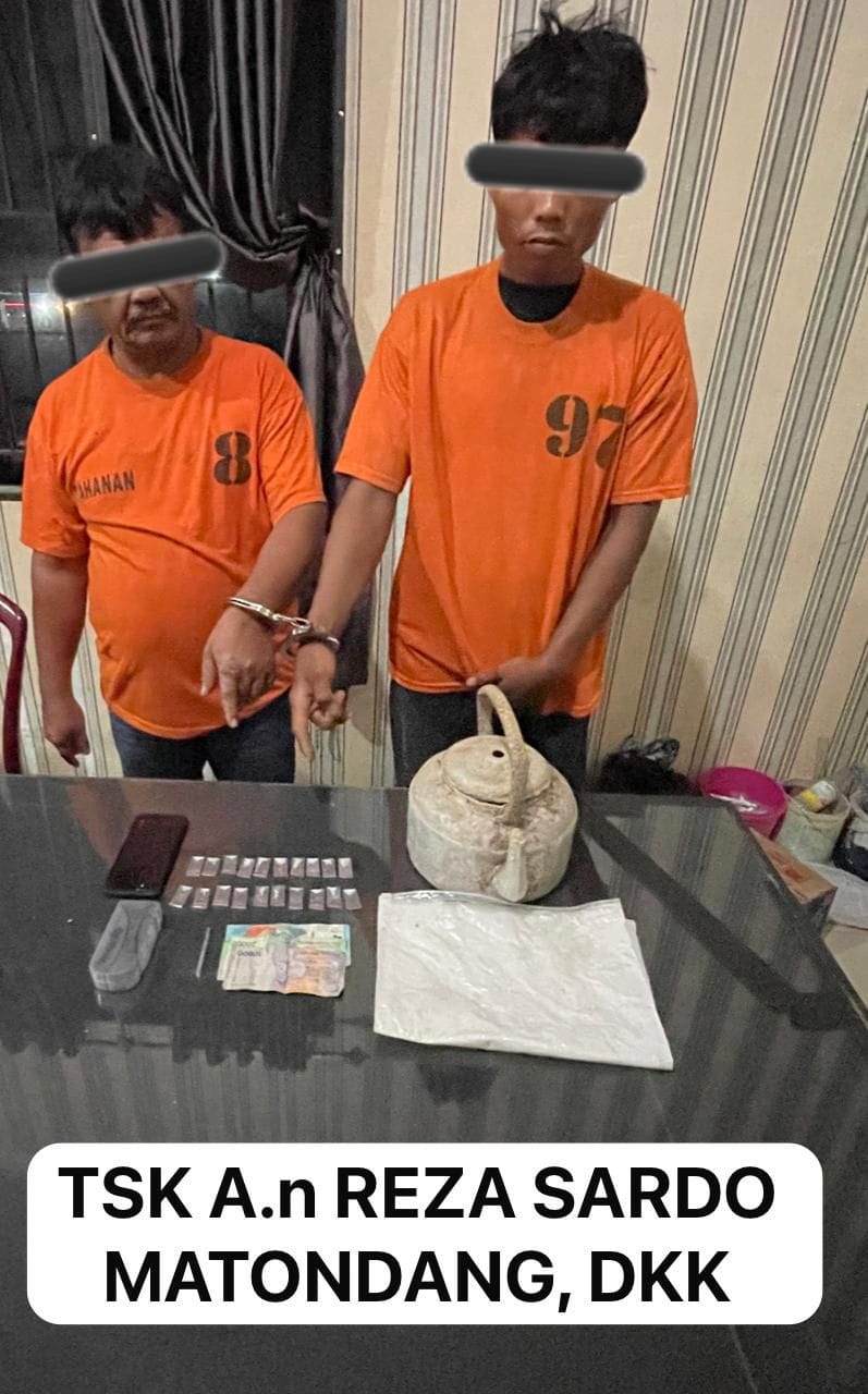 Polres Tanah Karo Ringkus Dua Pengedar Narkoba di Lau Baleng, Seorang Diantaranya PNS