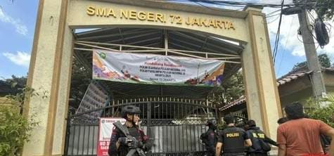 8 Orang Luka Akibat Ledakan di Masjid SMAN 72 Jakarta