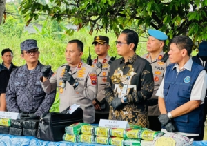 Tim Gabungan Razia Tempat Sarang Narkoba, 59 Tersangka Dibekuk