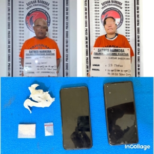 Pasutri Simpan Sabu Diringkus Polres Pematangsiantar