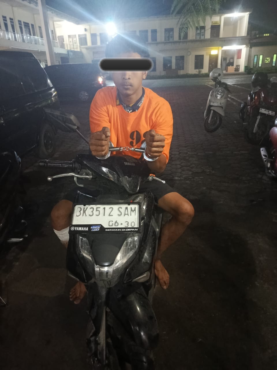 Polres Tanah Karo Bekuk Pelaku Pencurian Sepeda Motor di Medan