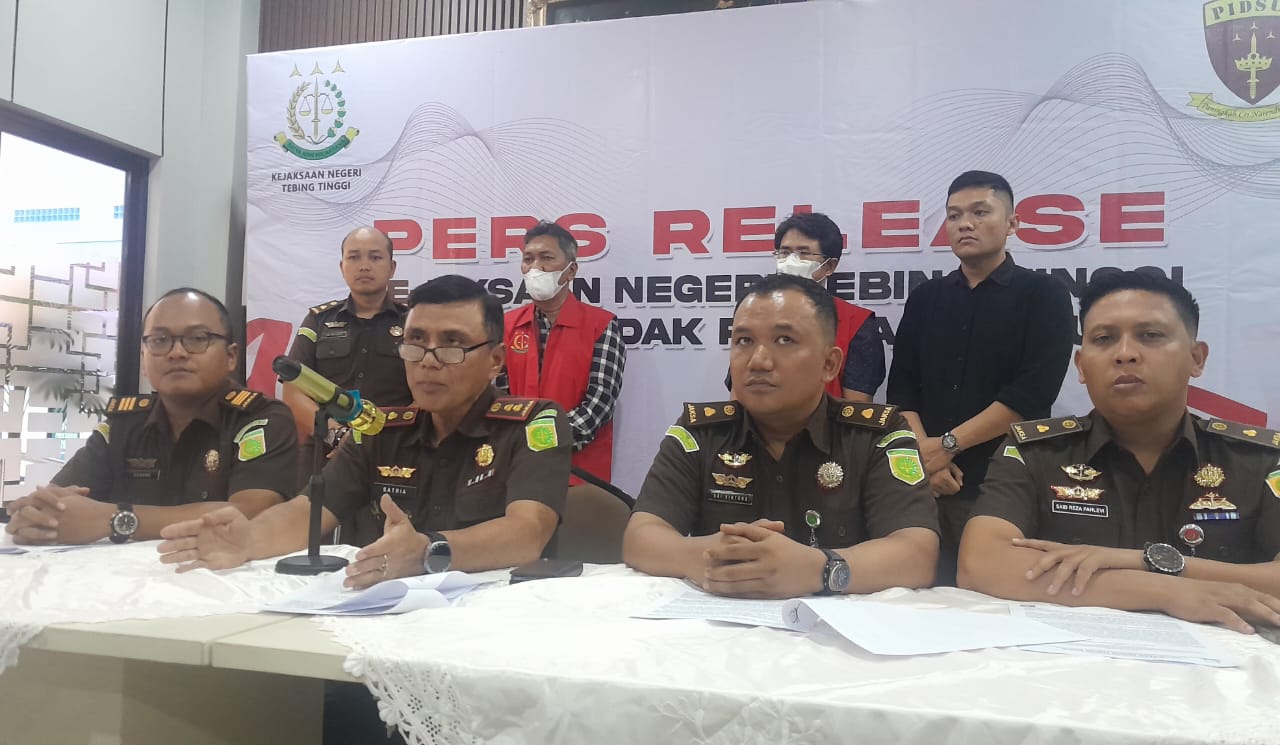 Dugaan Korupsi Jasa Konsultan Perencanaan BPBD Tebingtinggi, Kejari Tetapkan 2 Tersangka