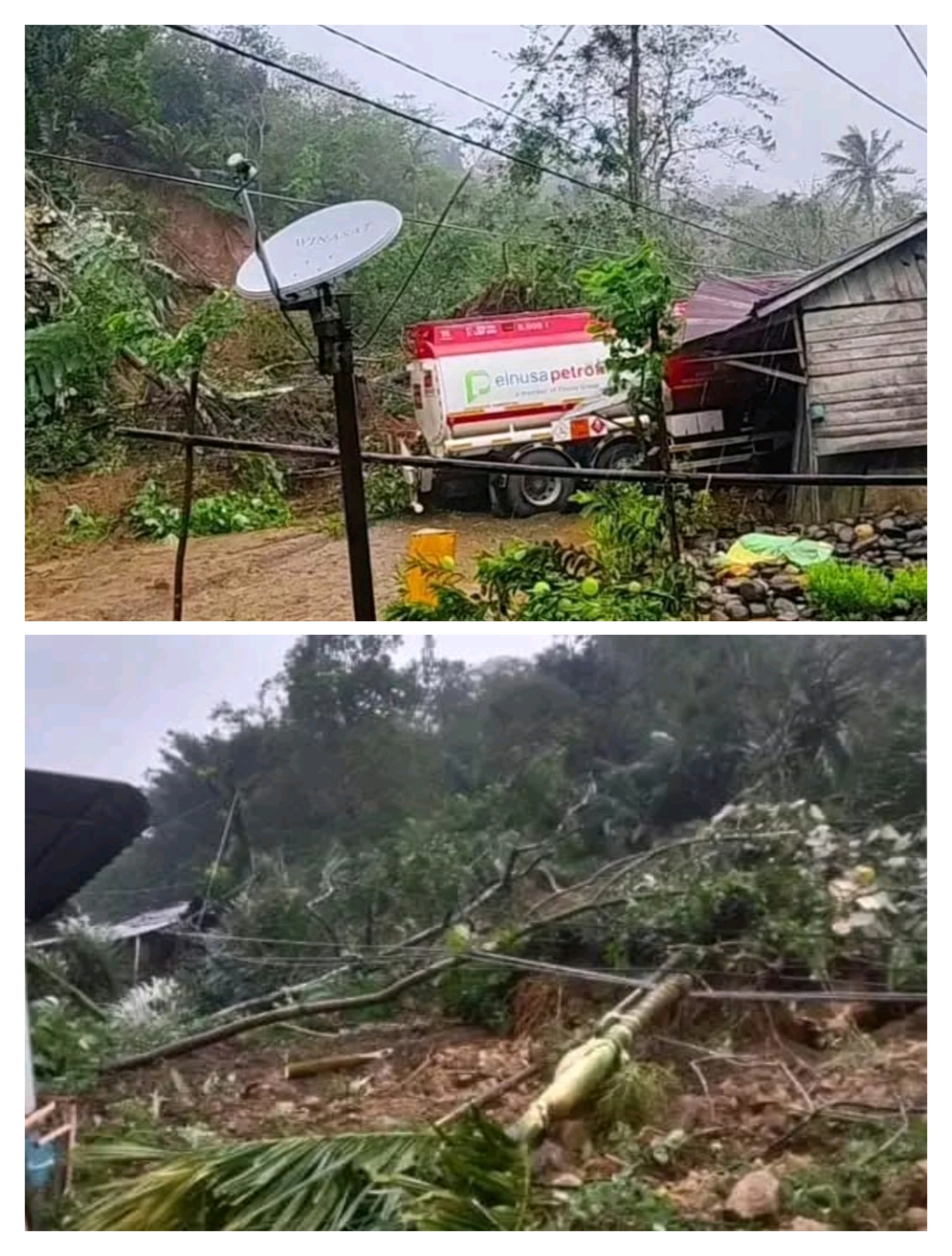 Bencana Tanah Longsor Sisundung Angkola Barat Tapsel 1 Meninggal 2 Luka- luka