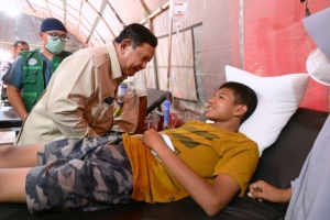 Presiden Prabowo Kunjungi Warga Terdampak di Aceh Tamiang