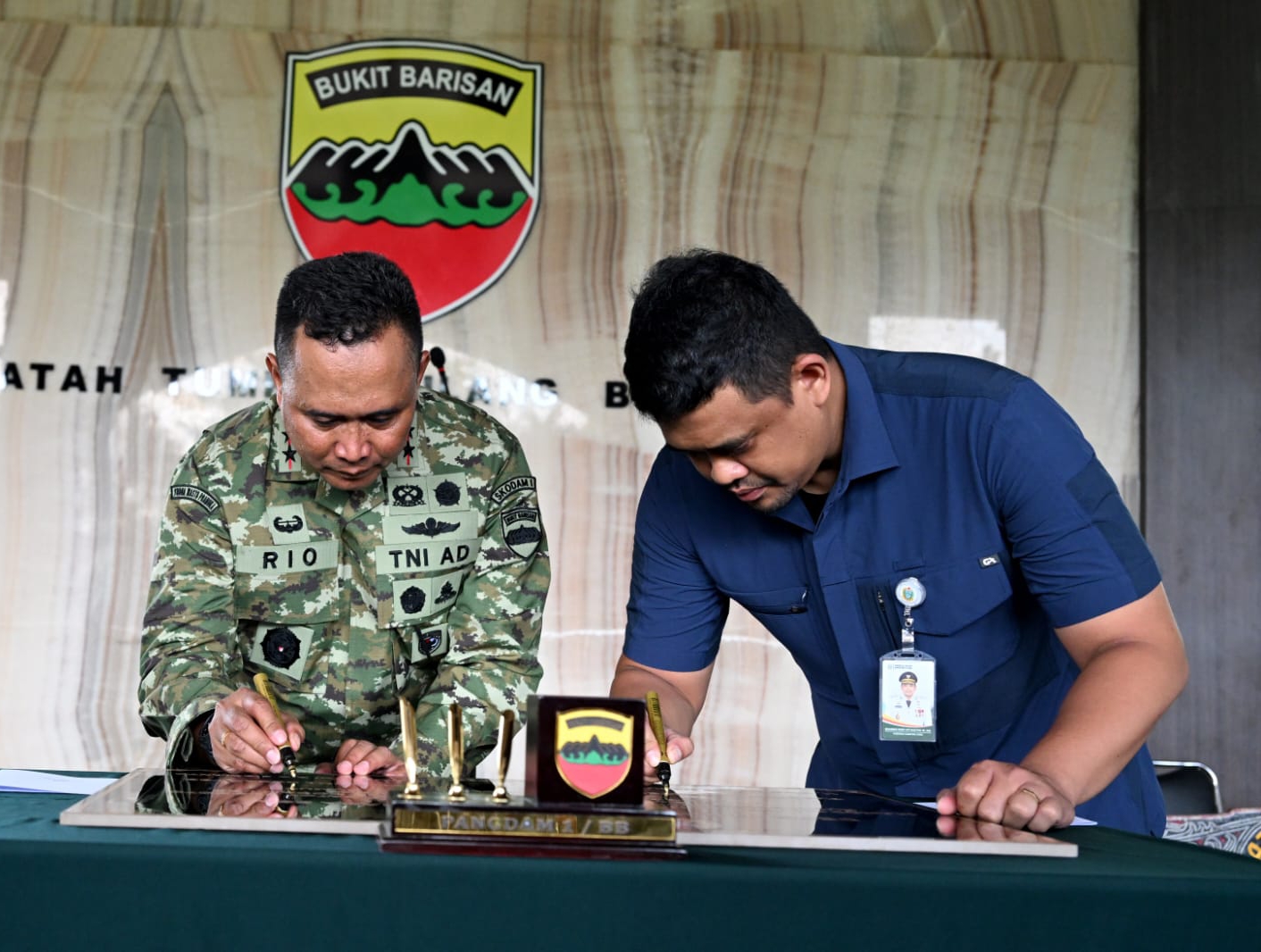 Gubernur Bobby Nasution Dukung Pengembangan Gedung Markas Kodam I/BB