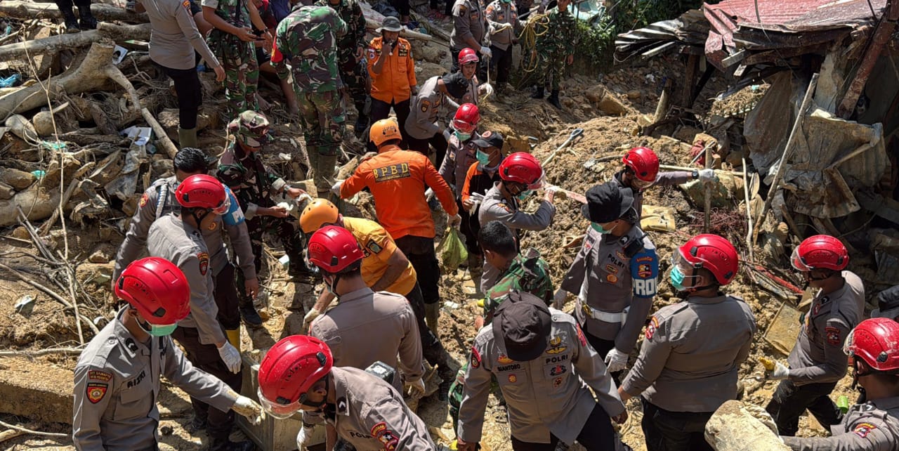 Korban Jiwa Bencana Sibolga Total 53 Orang, 2 Orang Hilang