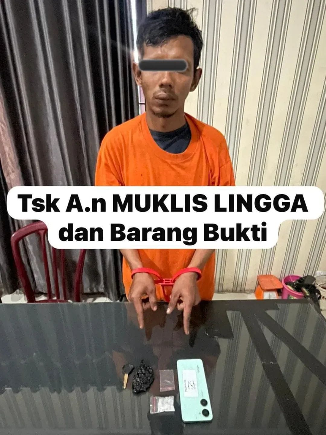 Polisi Amankan Pria Diduga Pengedar Sabu di Kabanjahe