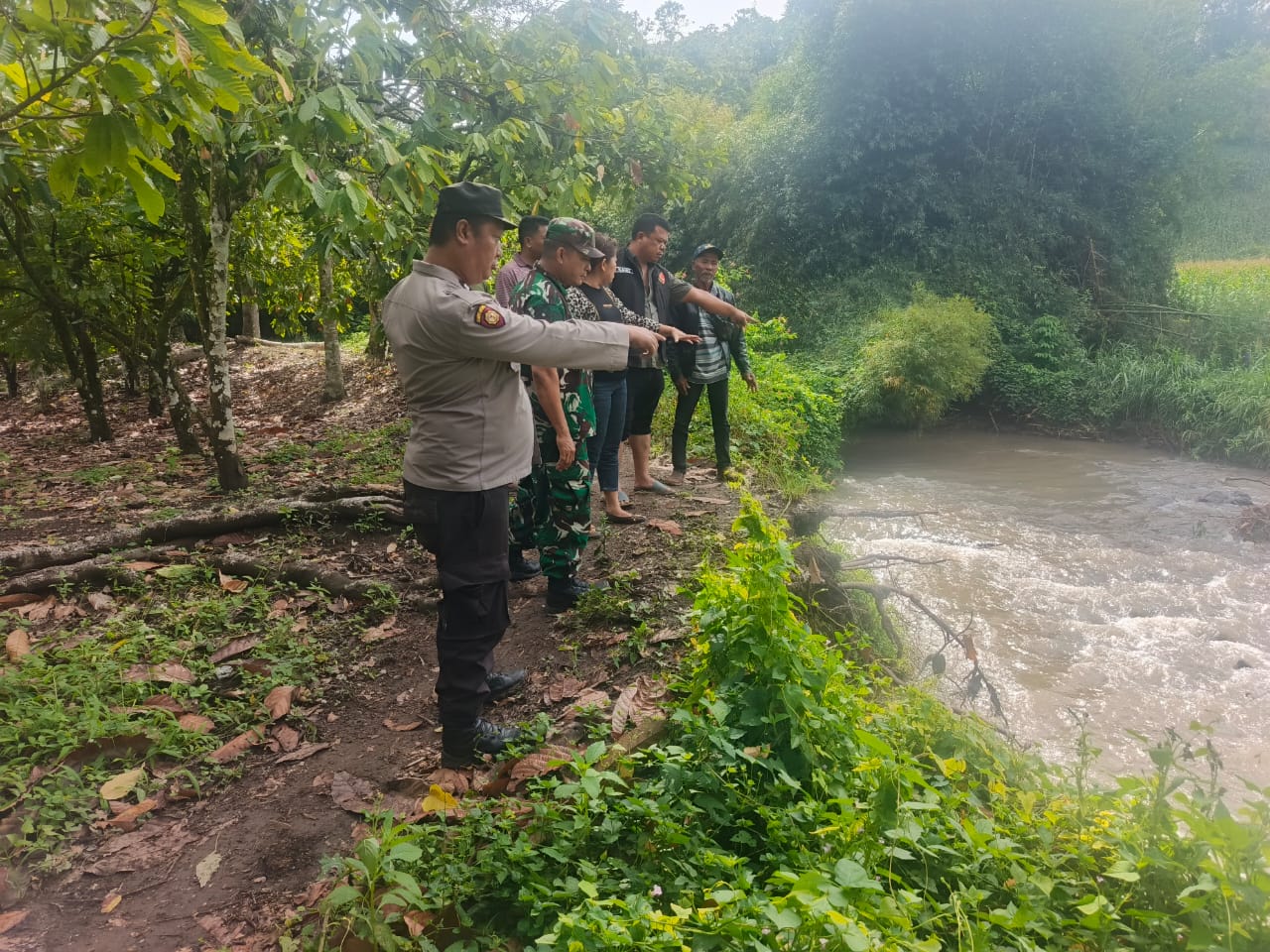 Gadis Kecil yang Hanyut di Pametar Tigabinanga Ditemukan