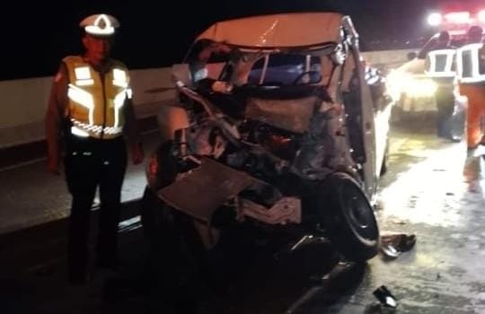 Tabrakan di Tol Medan–Tebingtinggi, Satu Penumpang Tewas di TKP