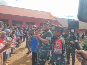 KSAD Tinjau Lokasi Bencana Alam Banjir dan Tanah longsor di Tapteng