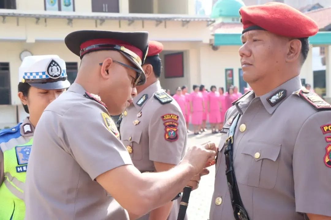Tiga Kasat di Polres Tanah Karo Sertijab, AKP Jonny Pardede Kasat Res Narkoba