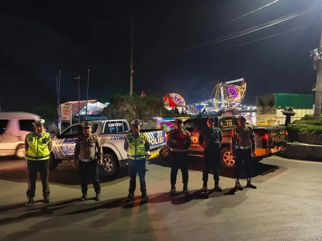 Polres Tanah Karo Jaga Kamtibmas di Kabanjahe