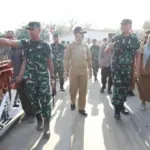 Pangdam I/BB Tinjau Jembatan Bailey Penghubung Besilam Bukit Lembasa–Banjaran Raya