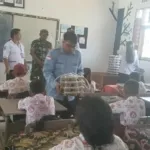 Program Makan Bergizi Gratis, Polsek Mardingding Hadiri Launching SPPG di Buluh Pancur