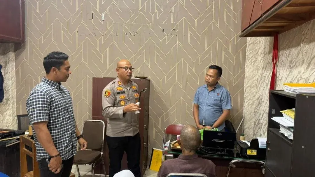Kapolres Tanah Karo Cek Ruang Penyidikan, Tekankan Administrasi dan Penguasaan KUHP Terbaru