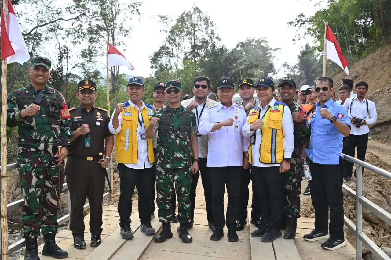 Bupati Humbahas Sambut Kunjungan Kerja Kasum TNI Tinjau Pascabencana