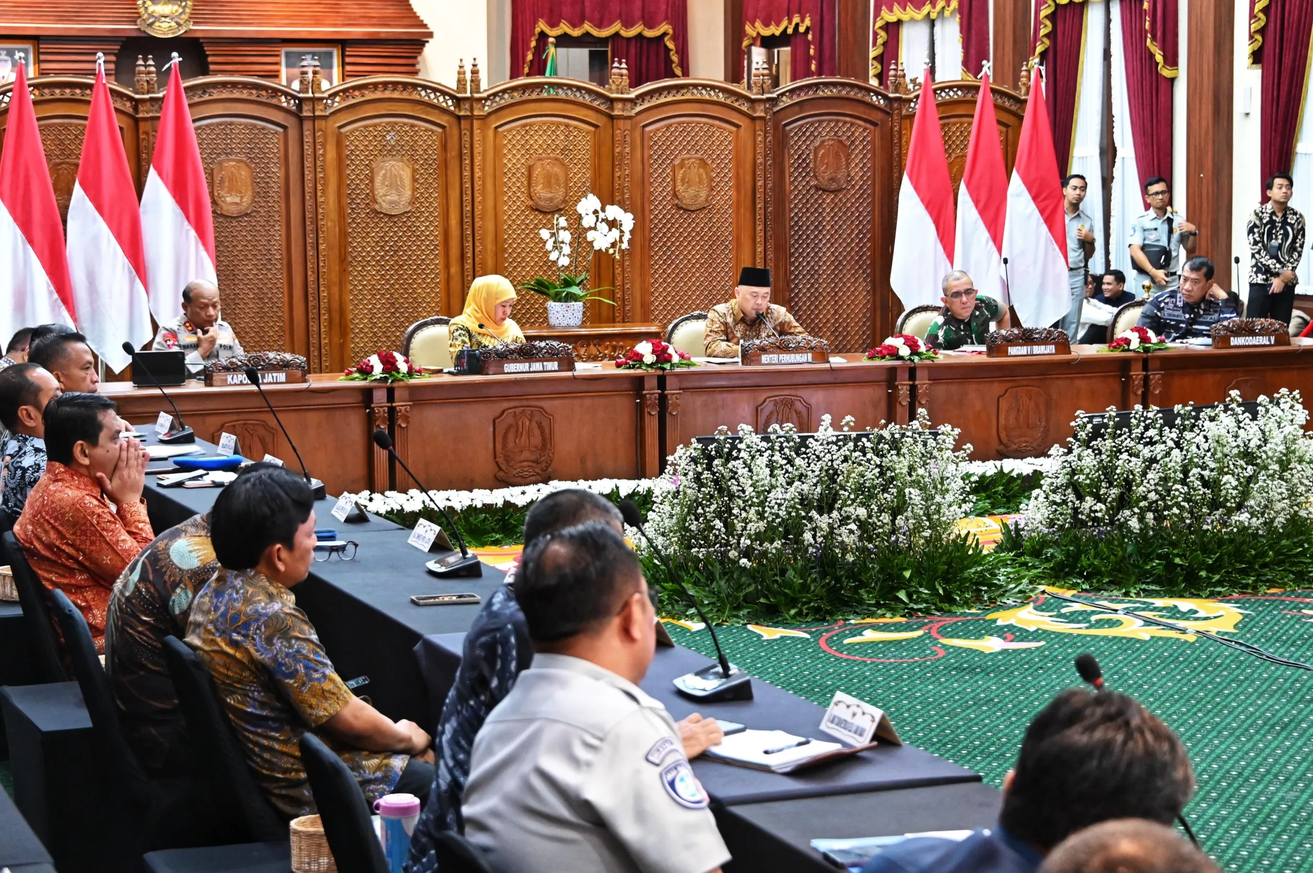 Menhub Dudy di Jawa Timur, Pastikan Kesiapan Pelaksanaan Angkutan Lebaran 2026