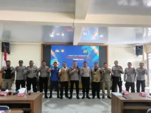 Satsamapta Polres Tanah Karo Gelar Rapat Penanggulangan Bencana Alam