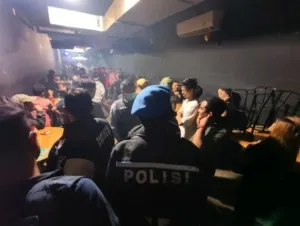 Polres Tanah Karo Gelar Razia Gabungan Narkoba di Tempat Hiburan Malam