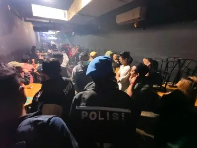 Polres Tanah Karo Gelar Razia Gabungan Narkoba di Tempat Hiburan Malam