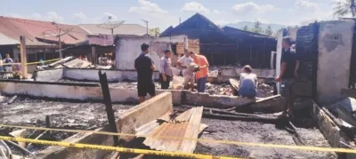 7 Rumah Dilalap Sijago Merah di Lau Kasumpat Karo, 2 Rumah Dirusak