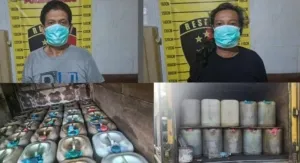 Polres Binjai Gagalkan Pengangkutan 2.695 Liter Minyak Tanah Ilegal
