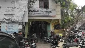 Pengosongan Pasar Sambas Medan Ditunda Sampai Selesai Lebaran