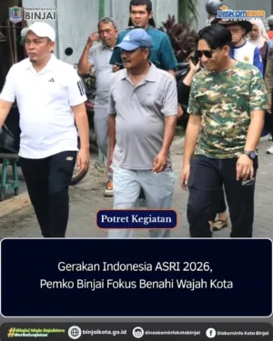 Gerakan Indonesia ASRI 2026, Pemko Binjai Fokus Benahi Wajah Kota