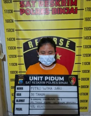 Wanita Pencuri Emas di Binjai Ditangkap, Kerugian Korban Capai Ratusan Juta