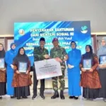 Longsor di Cisarua, Menteri Sosial Serahkan Santunan 23 Ahli Waris Prajurit Korps Marinir TNI AL