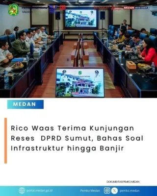 Walikota Medan Menerima Kunjungan Reses DPRD Sumut