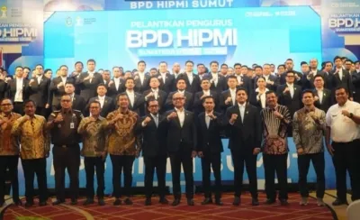 Pelantikan BPD HIPMI Sumut 2026–2029, Wali Kota Binjai Dorong Peran Pengusaha Muda