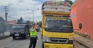 Ops Keselamatan Toba 2026, Satlantas Polres Tanah Karo Edukasi Pengguna Jalan di Kabanjahe