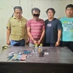 Warga Buluh Pancur Diamankan Personel Reskrim Polsek Mardingding dengan Barang Bukti 4 Paket Sabu