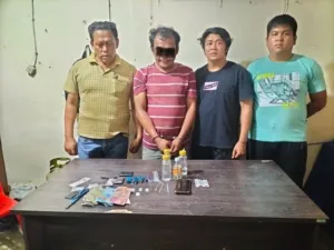 Warga Buluh Pancur Diamankan Personel Reskrim Polsek Mardingding dengan Barang Bukti 4 Paket Sabu