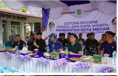 Rico Waas Gagas Program Gotong Royong dan Sapa Warga