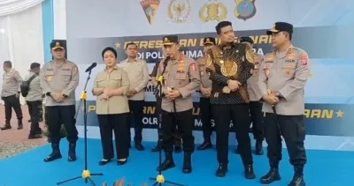 Kapolri Kunker ke Polda Sumut, Kirim 22 Truk Bantuan ke 3 Daerah Terdampak Bencana