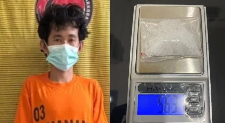 Sembunyikan Sabu di Kotak Rokok, Bandar Narkoba Diringkus Polres Binjai