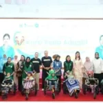 Wujud Kepedulian, 9 Anak Disabilitas di Binjai Terima Kursi Roda Khusus