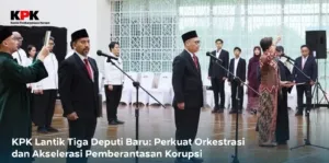 Ketua KPK Lantik Tiga Pejabat Pimpinan Tinggi Madya