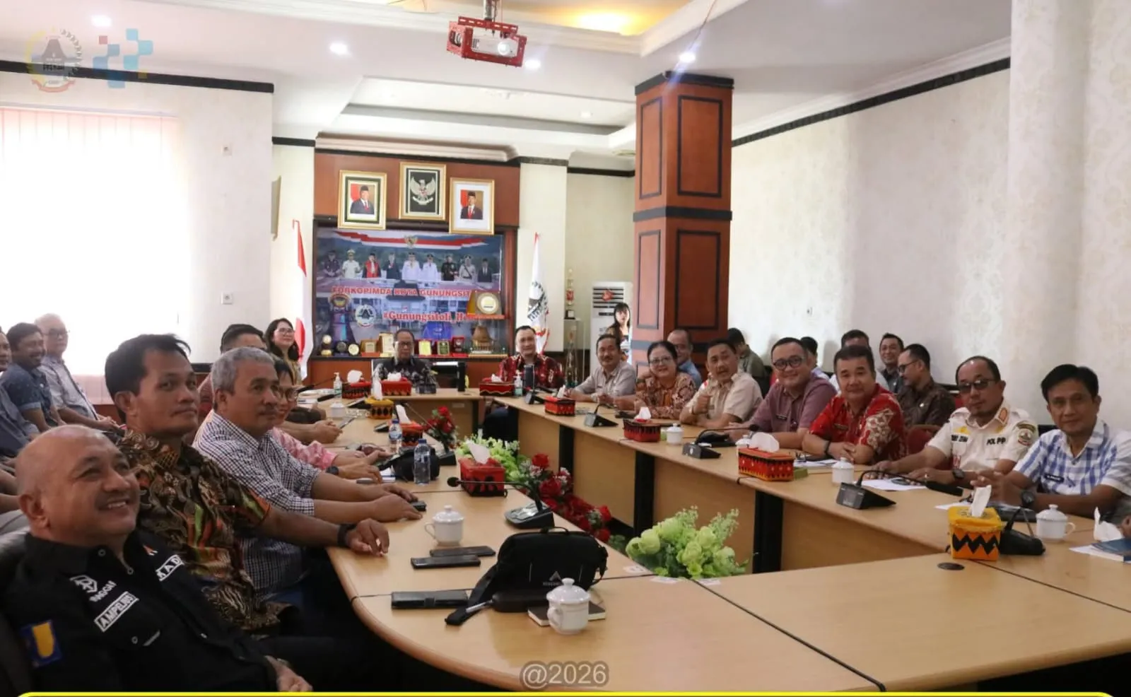 Pemko Gunungsitoli Entry Meeting Pemeriksaan Interim Laporan Keuangan TA 2025