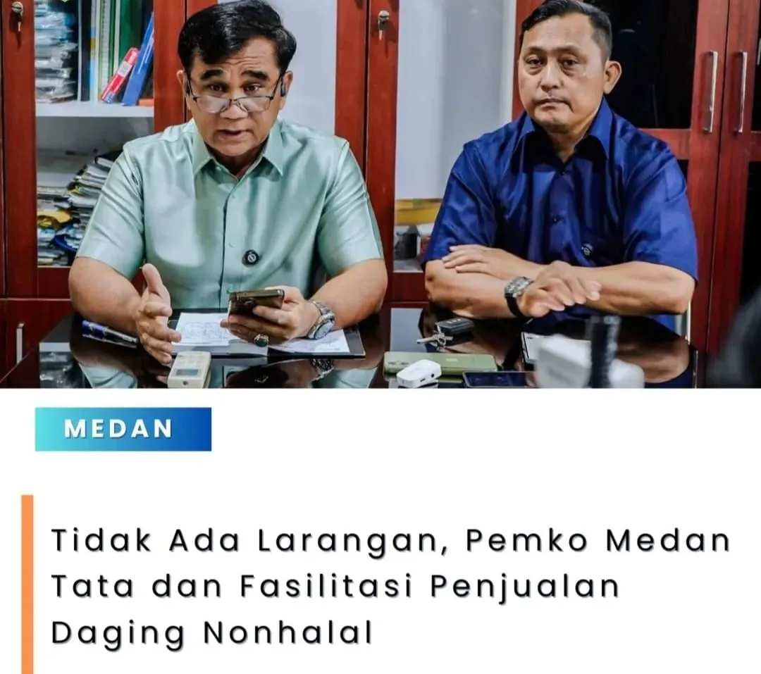 Pemko Medan Tata dan Fasilitasi Pedagang Daging Nonhalal, Tidak Ada Larangan