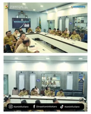 Bupati Karo Ikuti Rapat Ekosistem Pertanian Berbasis AI bersama Ketua Dewan Ekonomi Nasional