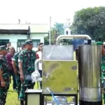 Pangdam I/BB Tinjau Alat Insinerator, Produksi Paving Block dan Genteng di Bengrah I Medan