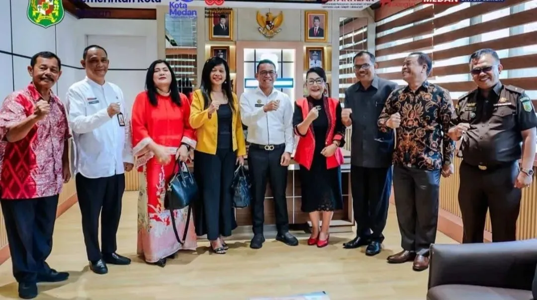 Wakil Walikota Terima Kunjungan Punguan Pasaribu Dohot Boruna Kota Medan