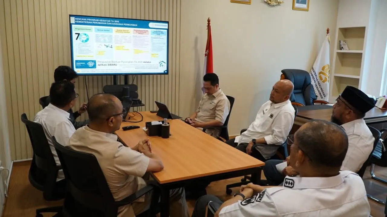 Bupati Dairi Ikuti Rakor Bersama, DirJen Perumahan Perdesaan KemenPKP RI