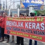 Ribuan Massa dari Berbagai Elemen  Aksi Demo, Minta Walikota Medan Cabut Surat Edaran